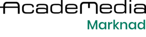 Logotype med text "AcadeMedia Marknad".